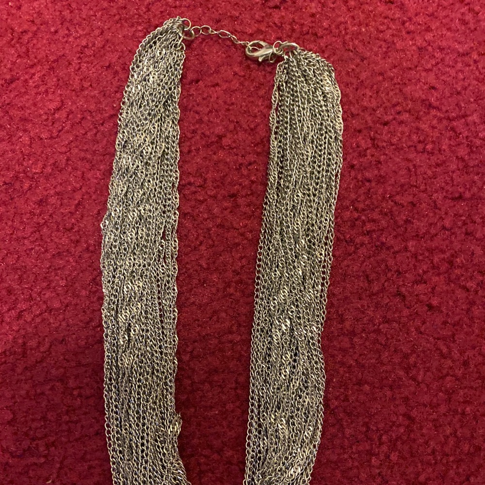 Gorgeous silver necklace